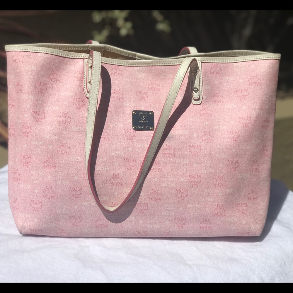 Final price drop! Weekend Sale! MCM Pink tote